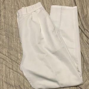 WHITE trousers